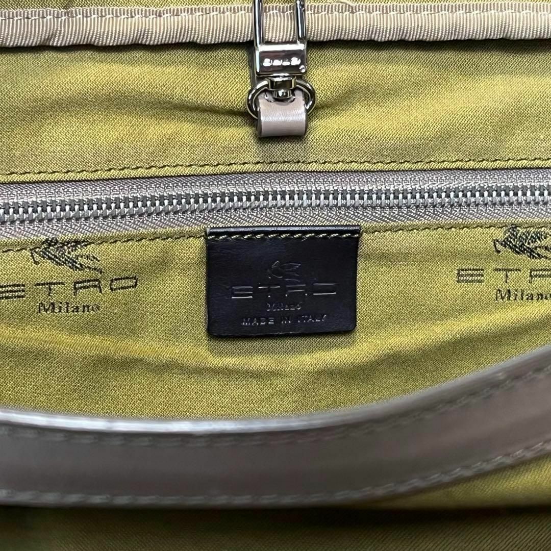 ETRO(エトロ)の【良品】エトロ　2way バッグ　ボストン　ビジネス　ショルダー　A4収納 レディースのバッグ(ハンドバッグ)の商品写真