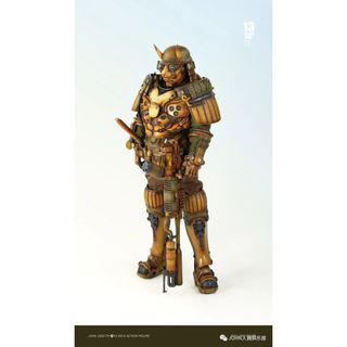 ブラック13パーク 重装甲 作戦部隊 佐藤赤虎 トラ 1/6フィギュア 侍　兜(ミリタリー)