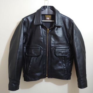 超美品 バンソン VANSON ダブル ライダース 別注 ブラック 36VANSON