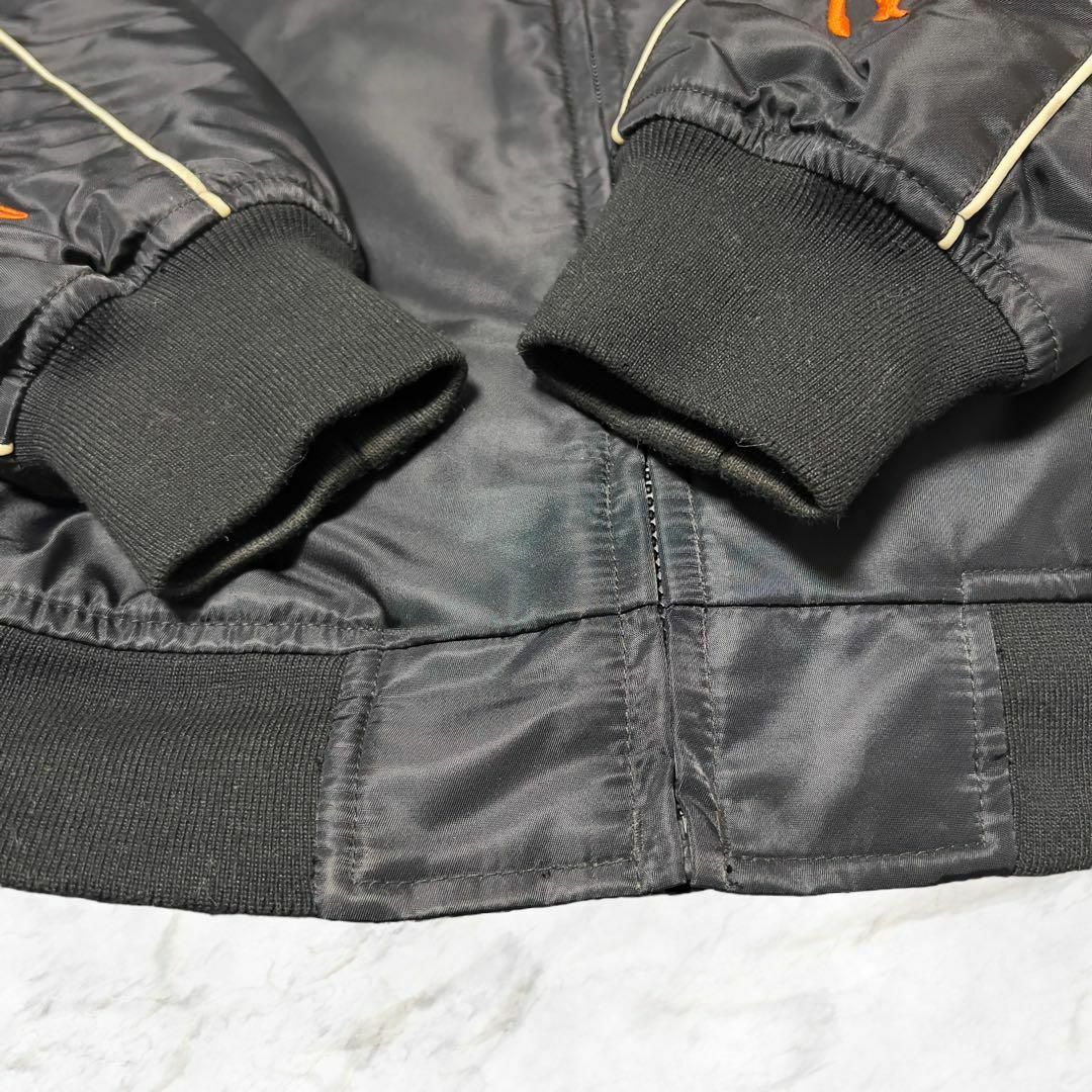 Harley Davidson - ハーレーダビッドソン 刺繍ロゴスタジャン L Harley Davidson - ハーレーダビッドソン 刺繍ロゴスタジャン L