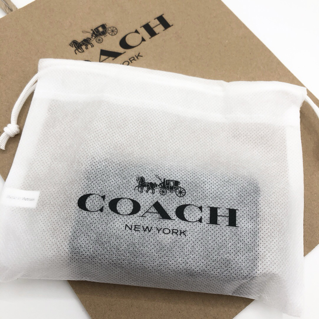 COACH(コーチ)の【COACH☆新品】メンズ！5 リング キー ケース！チャコール！シグネチャー！ メンズのファッション小物(キーケース)の商品写真