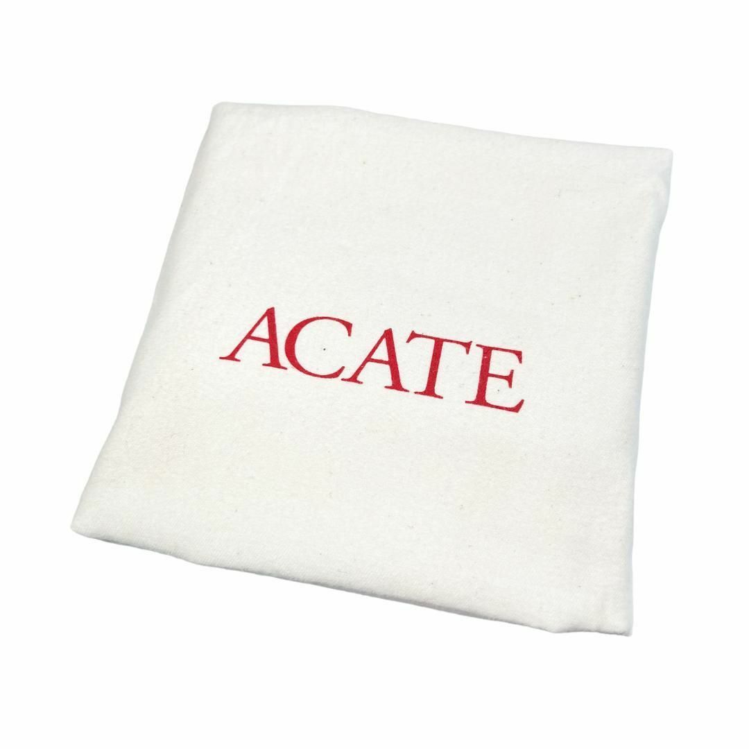 ACATE(アカーテ)の【新品◆定価8.2万】ACATE アカーテ クラッチバッグ シボ革 サックス系 メンズのバッグ(セカンドバッグ/クラッチバッグ)の商品写真