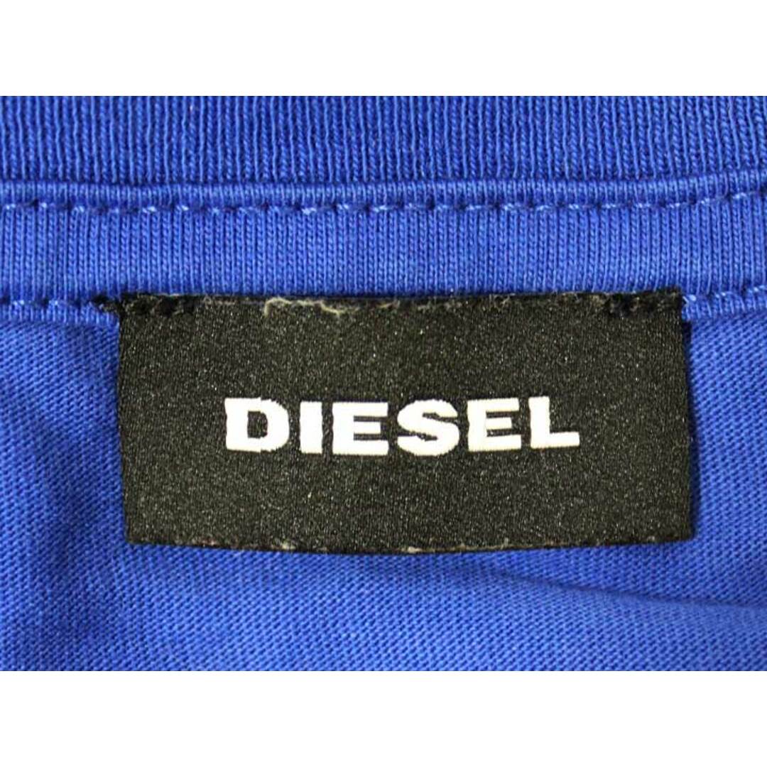 DIESEL(ディーゼル)の【値下げ】☆DIESEL/ディーゼル☆プリントTシャツ/カジュアル/半袖 ブルー/青 メンズ XL【中古】春夏秋冬 303032 メンズのトップス(Tシャツ/カットソー(半袖/袖なし))の商品写真