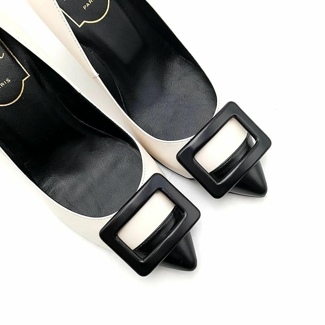 超美品 ロジェヴィヴィエ パンプス レザー 伊製 03-23112923 超美品 ロジェヴィヴィエ パンプス レザー 伊製 03-23112923