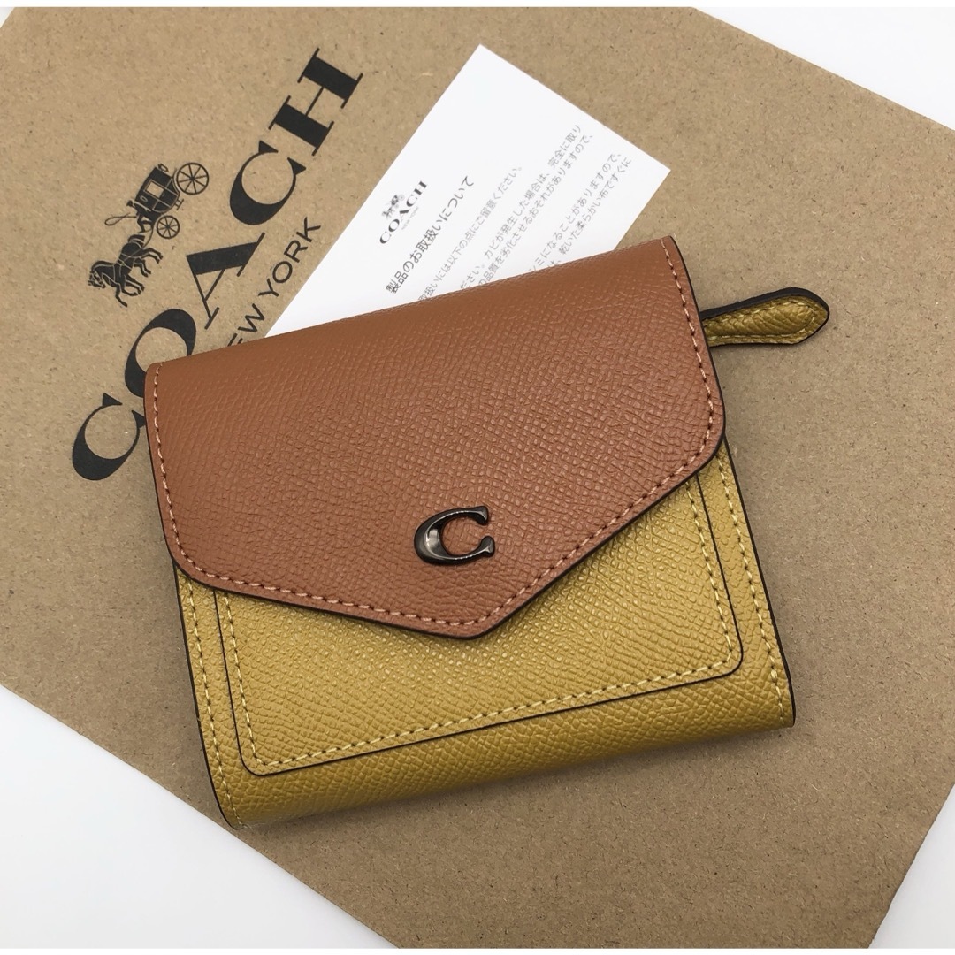 COACH - 【COACH☆新品】ウィン スモール ウォレット☆カラーブロック