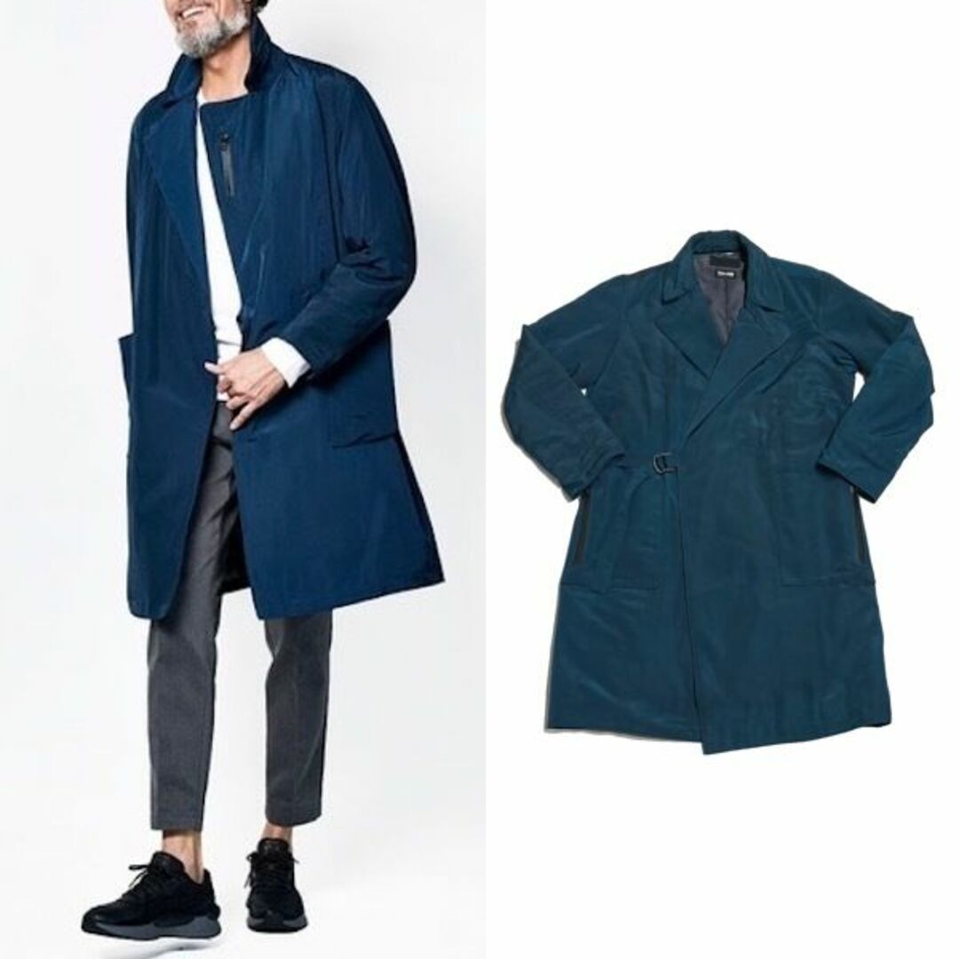 junhashimoto(ジュンハシモト)の一度着9.4万 19AW ジュンハシモト　タイロッケン コート トレンチ メンズのジャケット/アウター(トレンチコート)の商品写真