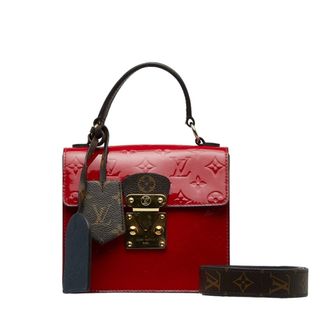 ルイヴィトン(LOUIS VUITTON)のルイ ヴィトン モノグラム ヴェルニ エピ スプリング ストリートPM ハンドバッグ ショルダーバッグ 2WAY M90505 PVC レディース LOUIS VUITTON 【1-0128596】(ハンドバッグ)