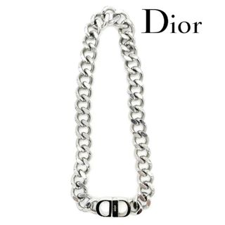 ディオールオム(DIOR HOMME)の【美品】DIORディオール  CD ICONチェーンリンク 真鍮ネックレス(ネックレス)