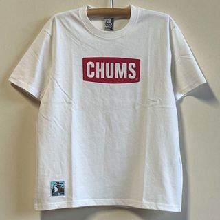 チャムス(CHUMS)の新品　40Years CHUMS ロゴ　Tシャツ　チャムス  限定　wm(Tシャツ/カットソー(半袖/袖なし))