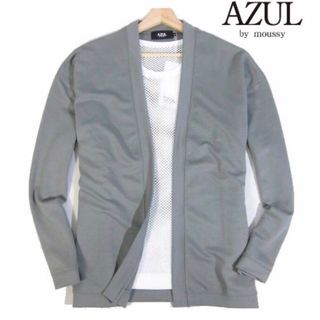 アズールバイマウジー(AZUL by moussy)の【AZUL by moussy】トッパージャケット ボタンレスカーディガン・M(カーディガン)