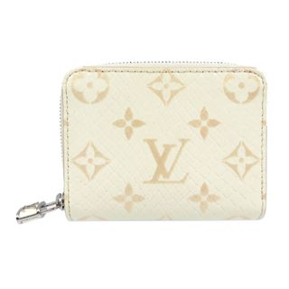 ルイヴィトン(LOUIS VUITTON)の新品同様 ルイヴィトン モノグラムパイソン ジッピーコインパース M14169 パイソンレザー ゴートスキン シルバー金具 ホワイト 白 コインケース 0146【中古】LOUIS VUITTON(コインケース)