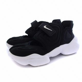 ナイキ(NIKE)のNIKE WMNS AQUA RIFT BLACK CW7164-001(サンダル)