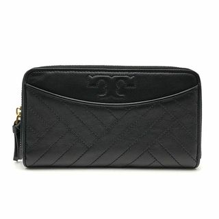 トリーバーチ(Tory Burch)の超美品 トリーバーチ 長財布 ラウンドファスナー レザー 03-23112928(財布)