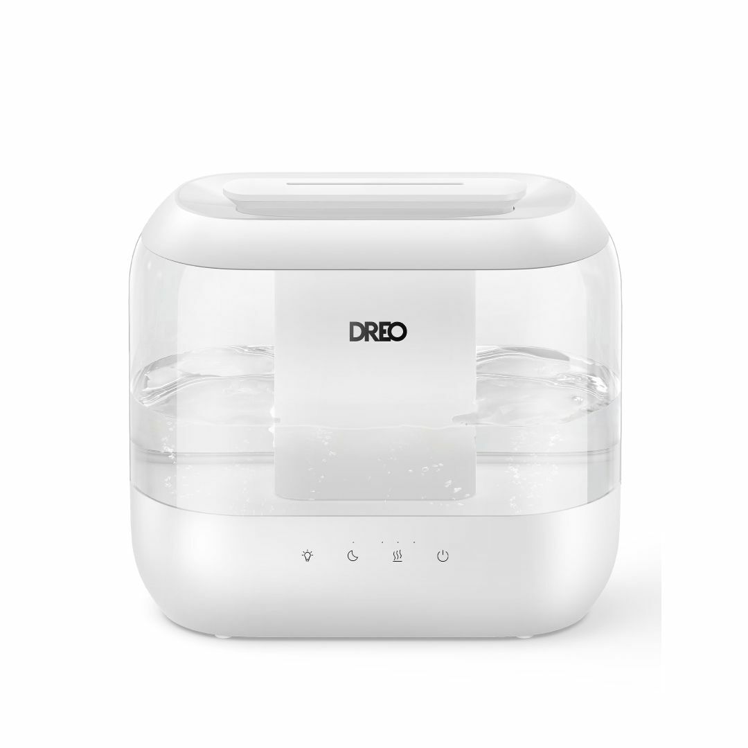 スマホ/家電/カメラ【色: Pearl white】Dreo 加湿器 【2023新モデル】 小型 卓