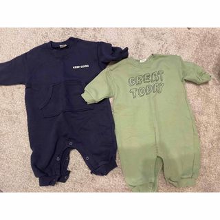 新品未使用　bonito UNEM.BEBE カバーオール　ロンパース　suit(ロンパース)