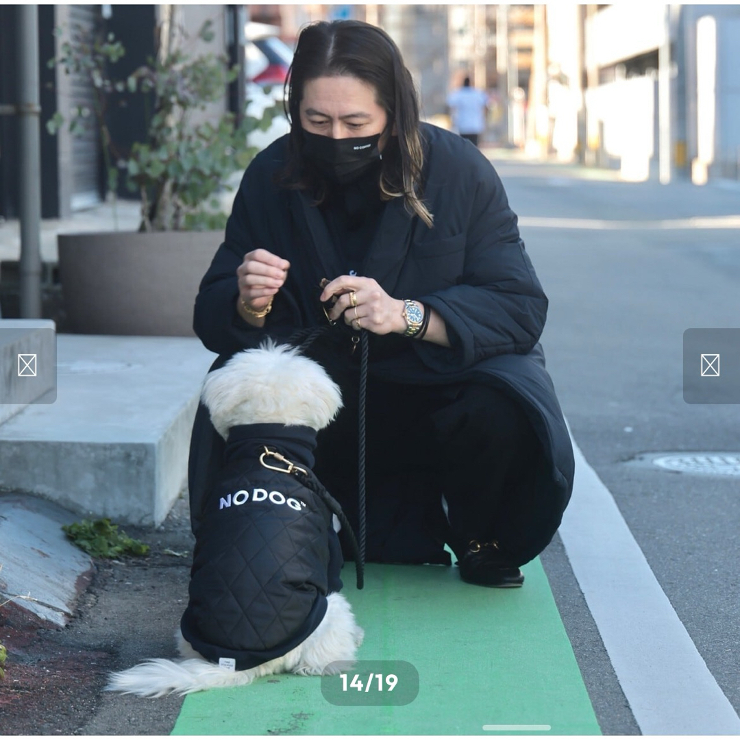 新品未使用　NO COFFEE ✳︎ NO DOG アウター　 その他のペット用品(犬)の商品写真