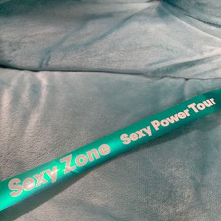 セクシー ゾーン(Sexy Zone)のセクゾ　一ロゴ　銀テ　セクパワ　sexy zone 緑(アイドルグッズ)