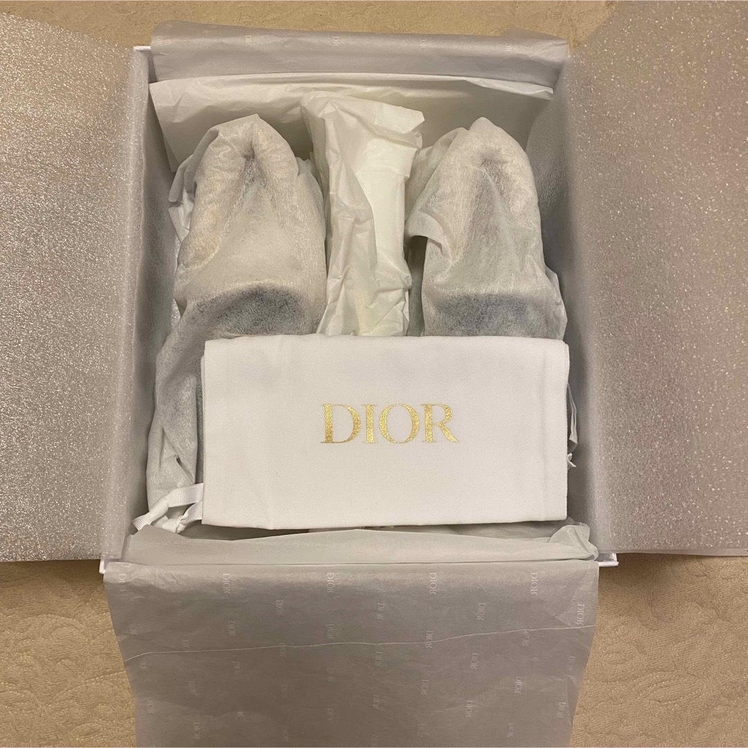 Christian Dior(クリスチャンディオール)の【新品・レシートあり】DIOR CODE  ボア ローファー 35.5 ブラック レディースの靴/シューズ(ローファー/革靴)の商品写真