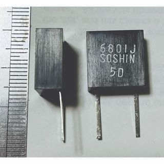 双信電機 SEマイカコンデンサ 5%品 2個(アンプ)