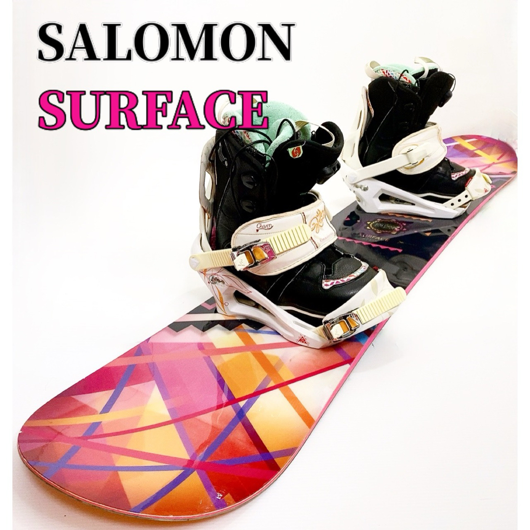 SALOMON - SALOMON SURFACE 146cm IVY スノーボード 3点セット の通販 by レックス's shop