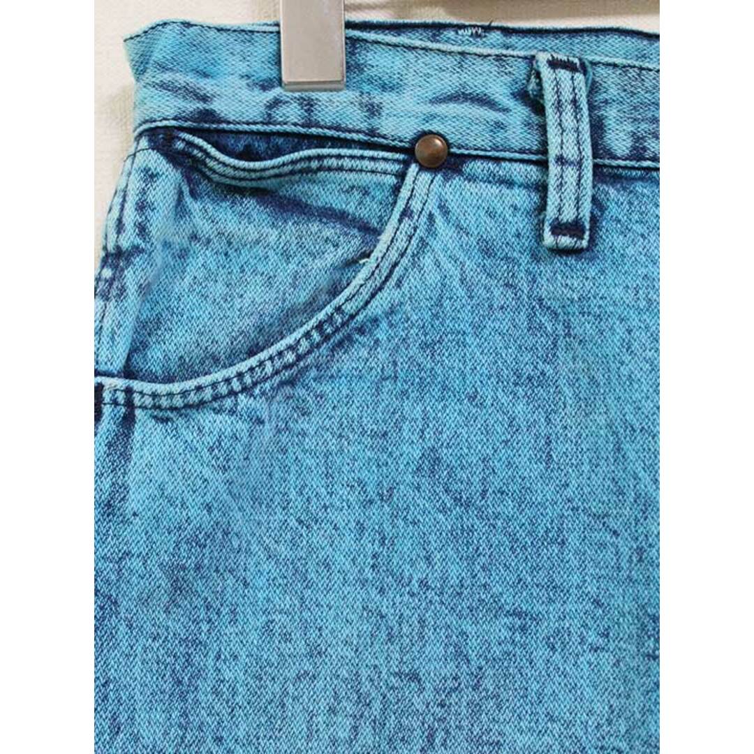 Wrangler(ラングラー)の【新入荷】☆Wrangler/ラングラー☆カラーデニムパンツ/ポケット/カジュアル ブルー/青 メンズ 15×32【中古】春夏秋冬 121132 メンズのスーツ(スラックス/スーツパンツ)の商品写真