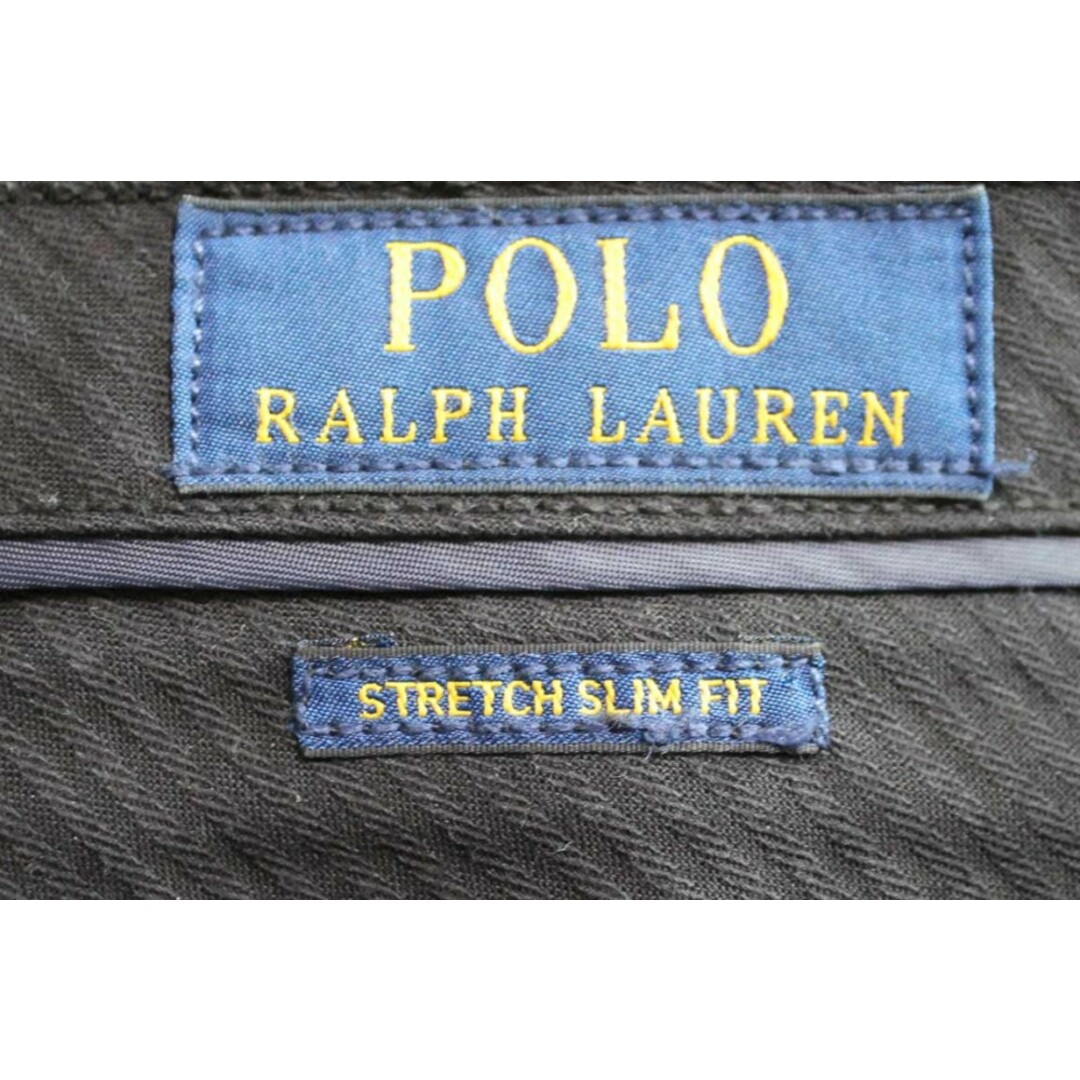 Ralph Lauren(ラルフローレン)の〓POLORALPHLAUREN/ポロラルフローレン〓チノパンツ/十分丈/ストレッチ ブラック/黒 メンズ 30【中古】 春夏秋冬 020132 メンズのスーツ(スラックス/スーツパンツ)の商品写真