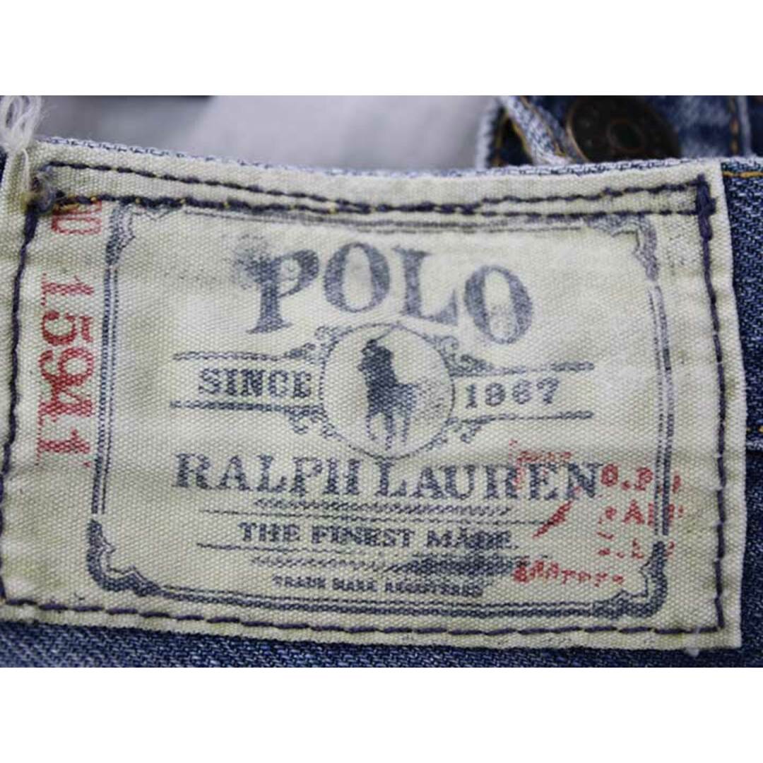 Ralph Lauren(ラルフローレン)の【新規値下げ】‡POLO RALPH LAUREN/ポロ ラルフ ローレン‡デニムパンツ/十分丈インディゴ メンズ 20【中古】春夏秋冬 117032 メンズのスーツ(スラックス/スーツパンツ)の商品写真