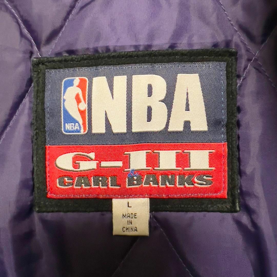 STARTER(スターター)の【希少】90s ロサンゼルス レイカーズ  NBA jh design 刺繍ロゴ メンズのジャケット/アウター(ブルゾン)の商品写真