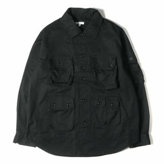 エンジニアードガーメンツ(Engineered Garments)のEngineered Garments エンジニアドガーメンツ ジャケット サイズ:M 21SS エクスプローラー シャツ ジャケット EXPLORER SHIRT JACKET アウター ハイカウントツイル ミリタリー ブルゾン ネイビー 紺 アメリカ製【メンズ】【中古】(ミリタリージャケット)