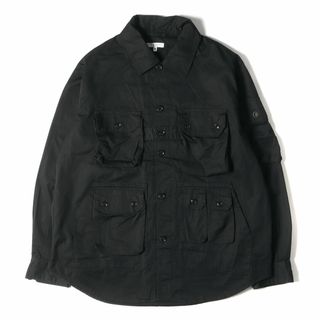 Engineered Garments - Engineered Garments エンジニアドガーメンツ ジャケット サイズ:M 21SS エクスプローラー シャツ ジャケット EXPLORER SHIRT JACKET アウター ハイカウントツイル ミリタリー ブルゾン ネイビー 紺 アメリカ製【メンズ】【中古】