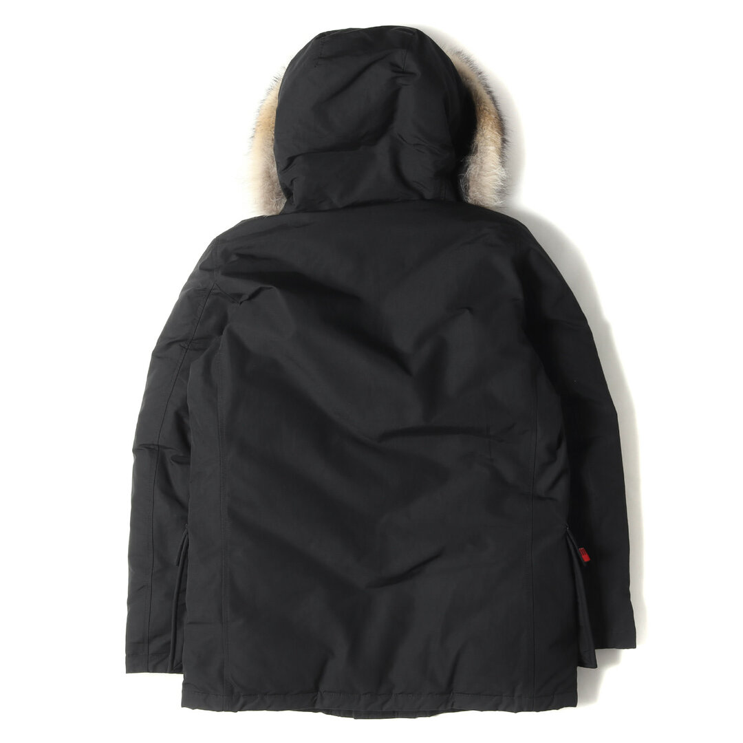 WOOLRICH(ウールリッチ)の美品 WOOLRICH ウールリッチ ダウン ジャケット サイズ:XS コヨーテファー アークティック パーカー ARCTIC PARKA ML ニューブラック 黒 アウター ブルゾン コート【メンズ】【中古】 メンズのジャケット/アウター(ダウンジャケット)の商品写真