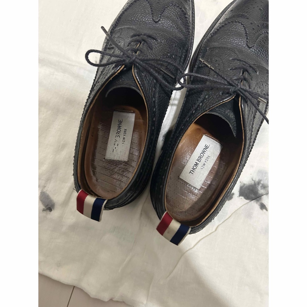 THOM BROWNE(トムブラウン)のトムブラウン　ウィングチップ　us7.5 メンズの靴/シューズ(ドレス/ビジネス)の商品写真