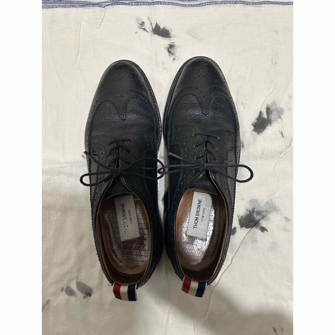 THOM BROWNE(トムブラウン)のトムブラウン　ウィングチップ　us7.5 メンズの靴/シューズ(ドレス/ビジネス)の商品写真