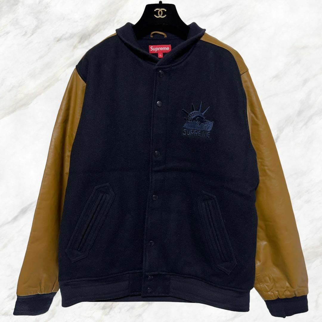 極希少】Supreme シュプリーム 自由の女神 スタジャンchumi_fashion 極希少】Supreme シュプリーム 自由の女神 スタジャンchumi_fashion