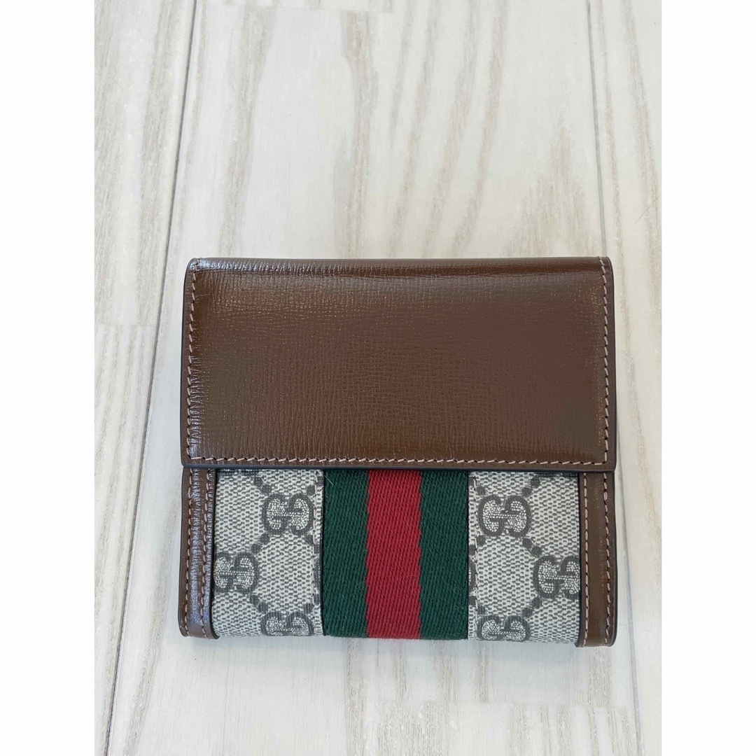 Gucci - GUCCI グッチ 二つ折り財布 未使用の通販 by けい's shop