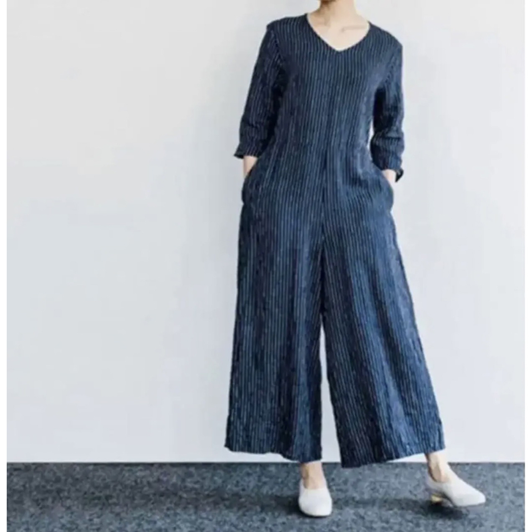 fog linen work(フォグリネンワーク)のフォグリネンワーク fog linen work  オールインワン　フリーサイズ レディースのパンツ(オールインワン)の商品写真