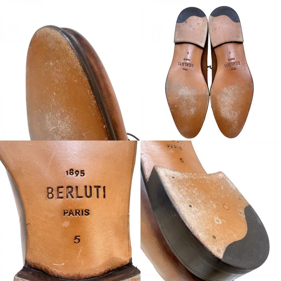 Berluti(ベルルッティ)の　ベルルッティ Berluti アレッサンドロカリグラフィーレースアップシューズ ブラウン レザー メンズ その他靴 メンズの靴/シューズ(その他)の商品写真