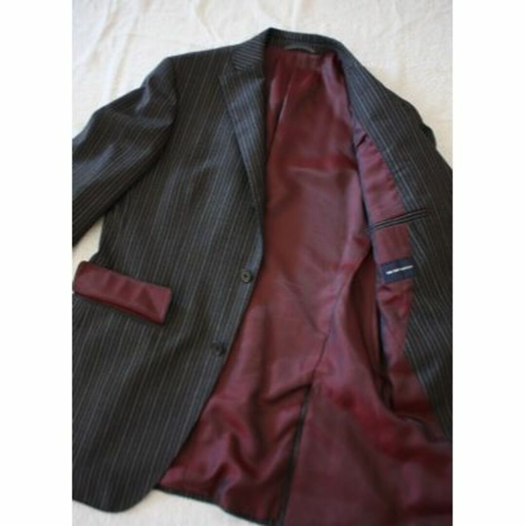 THE SUIT COMPANY(スーツカンパニー)のスーツカンパニー★メリノウール★スーパー 100's　１７５－６Ｄ★秋冬用★美品 メンズのスーツ(スーツジャケット)の商品写真