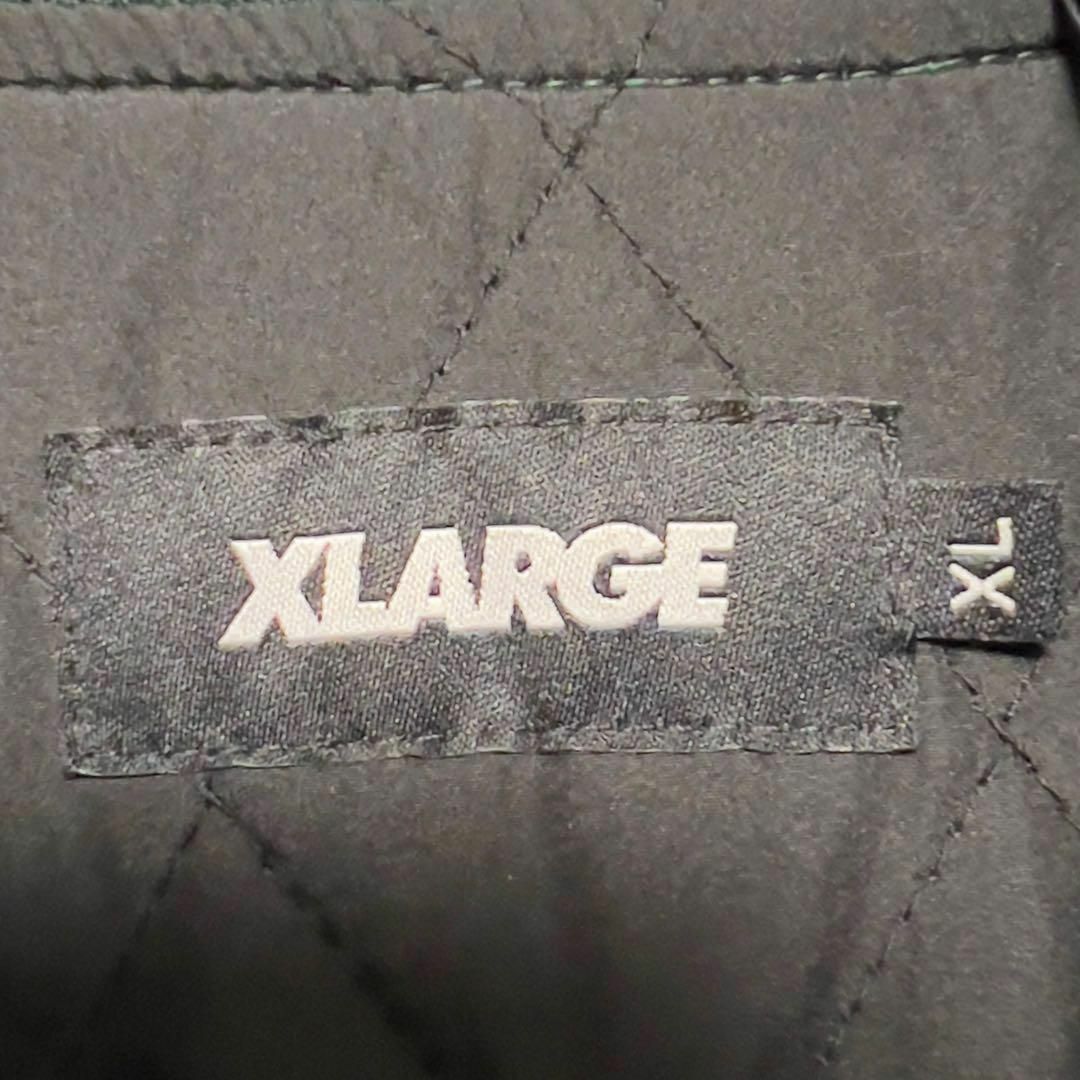 XLARGE(エクストララージ)のXLARGE エクストララージ スタジャン グリーン 内側キルティング XL メンズのジャケット/アウター(スタジャン)の商品写真