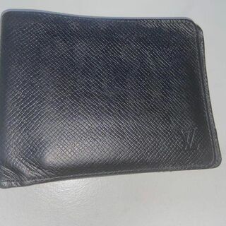 ルイヴィトン・タイガ・二つ折り財布・ノワール（黒）M30531(財布)