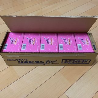 タイショウセイヤク(大正製薬)の【計30本】リポビタン ファイン 100ml×6本×5個(その他)