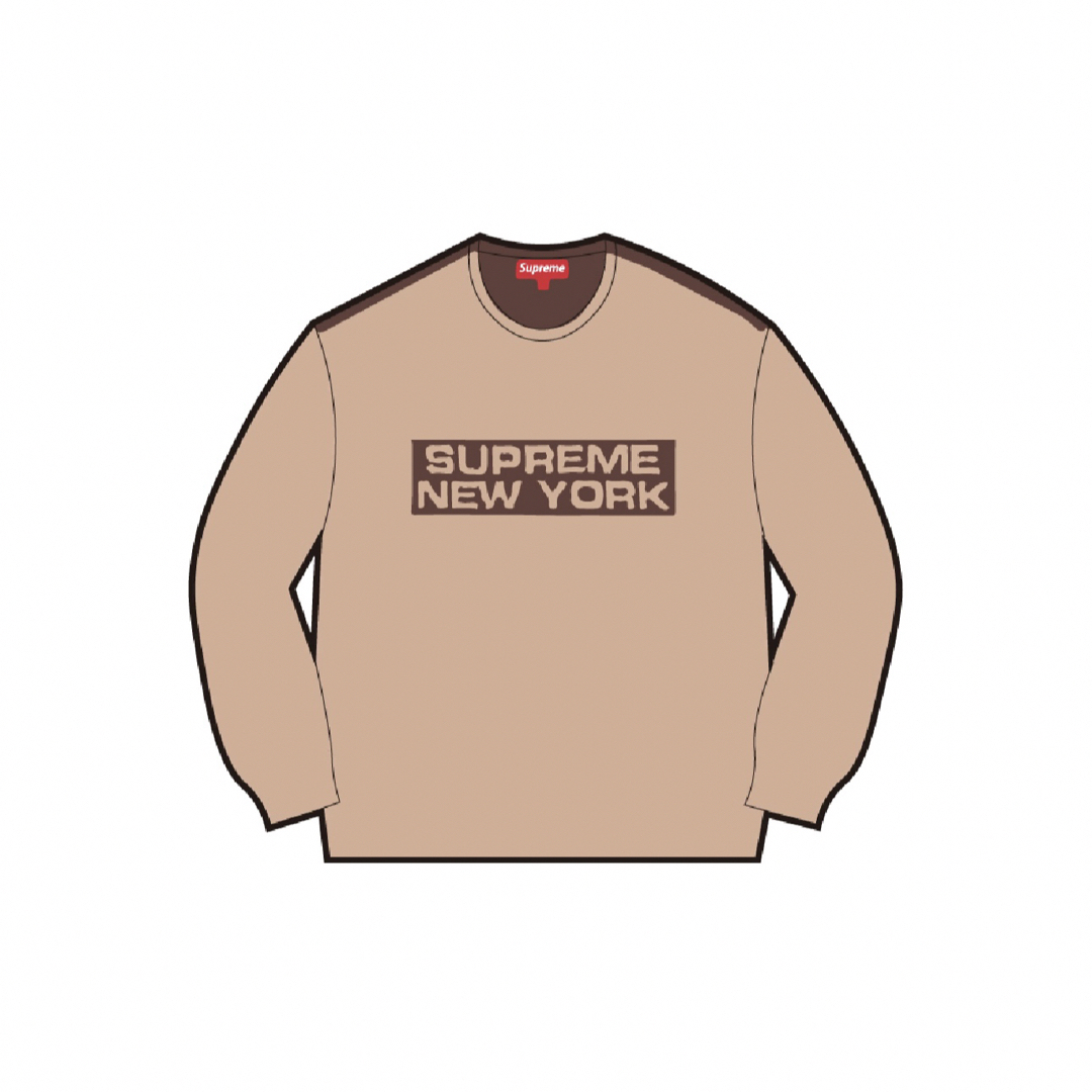 ニット/セーターSupreme 2-Tone Sweater Light Brown XL