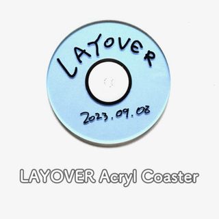 ボウダンショウネンダン(防弾少年団(BTS))のBTS V テテ テヒョン LAYOVER【コースター】(アイドルグッズ)