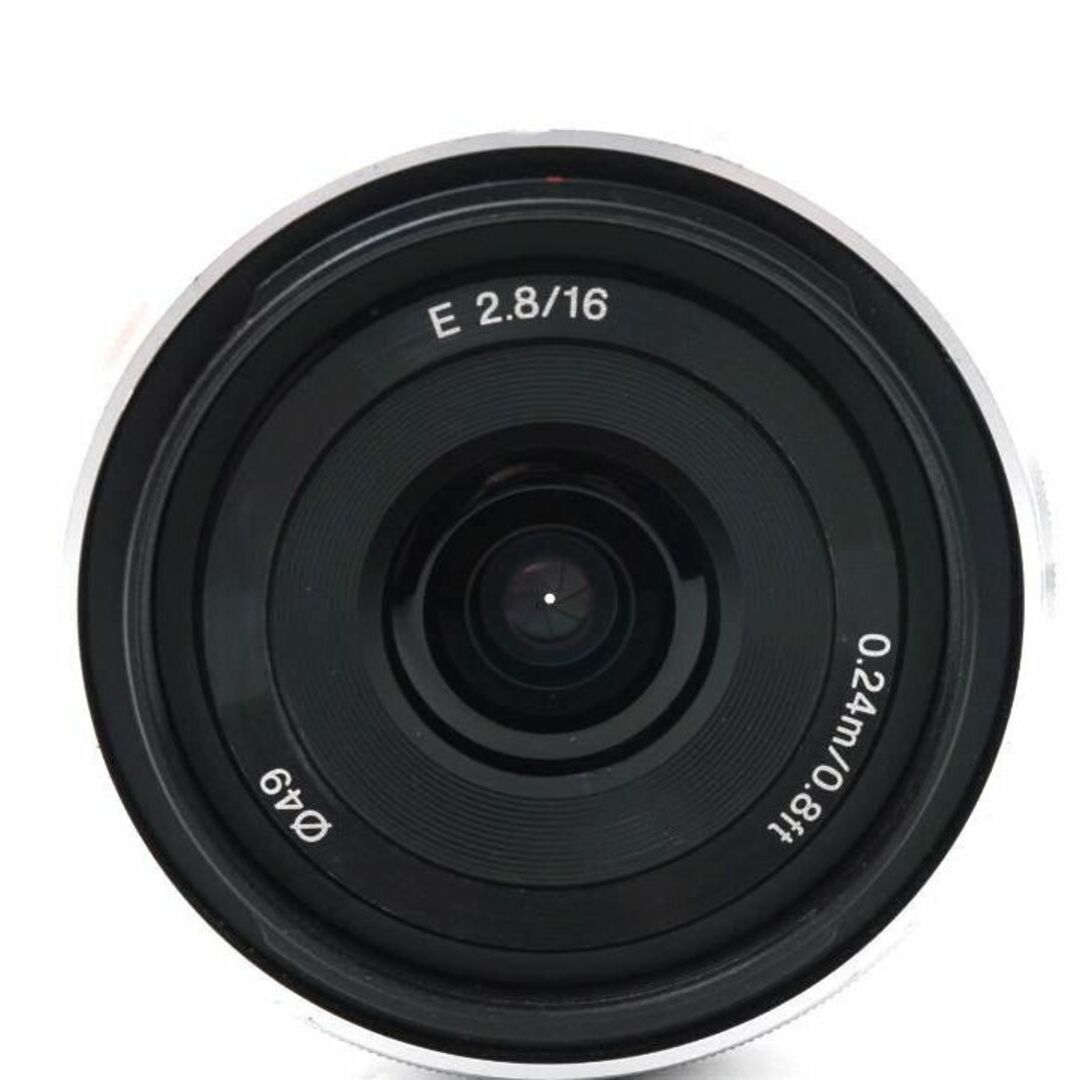 SONY - 極美品☆ SONY パンケーキレンズ E16mm F2.8 SEL16F28の通販 by