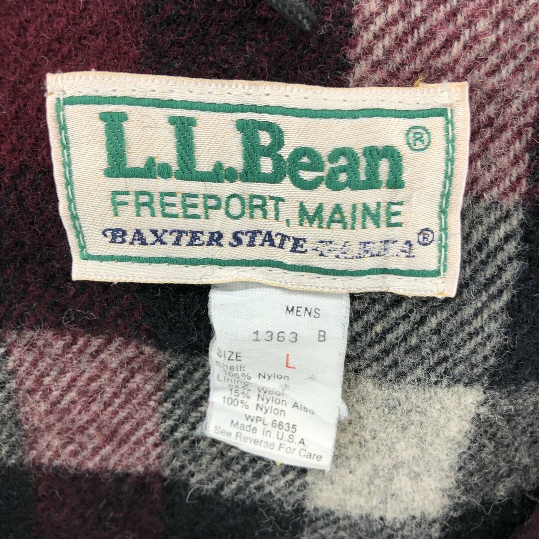 L.L.Bean(エルエルビーン)の古着 80年代 エルエルビーン L.L.Bean マウンテンパーカー シェルジャケット USA製 メンズL ヴィンテージ /eaa397853 メンズのジャケット/アウター(マウンテンパーカー)の商品写真