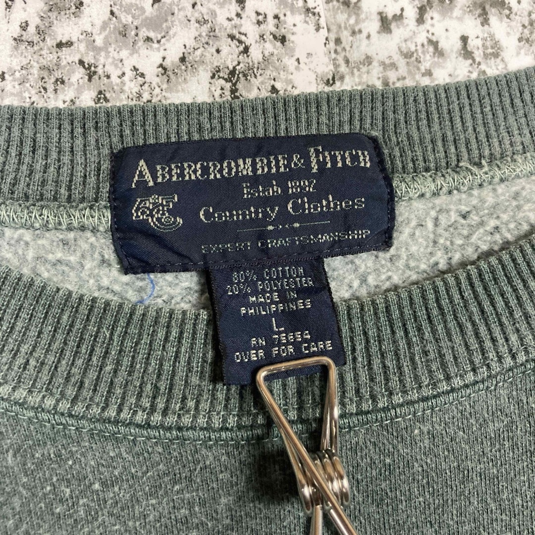 Abercrombie&Fitch(アバクロンビーアンドフィッチ)の【90sくすみカラー】オールドアバクロ  ビッグシルエットスウェット メンズのトップス(スウェット)の商品写真