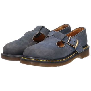 ドクターマーチン(Dr.Martens)の古着 ドクターマーチン Dr.Martens ストラップシューズ 英国製 UK5 レディース23.5cm /saa009557(ローファー/革靴)