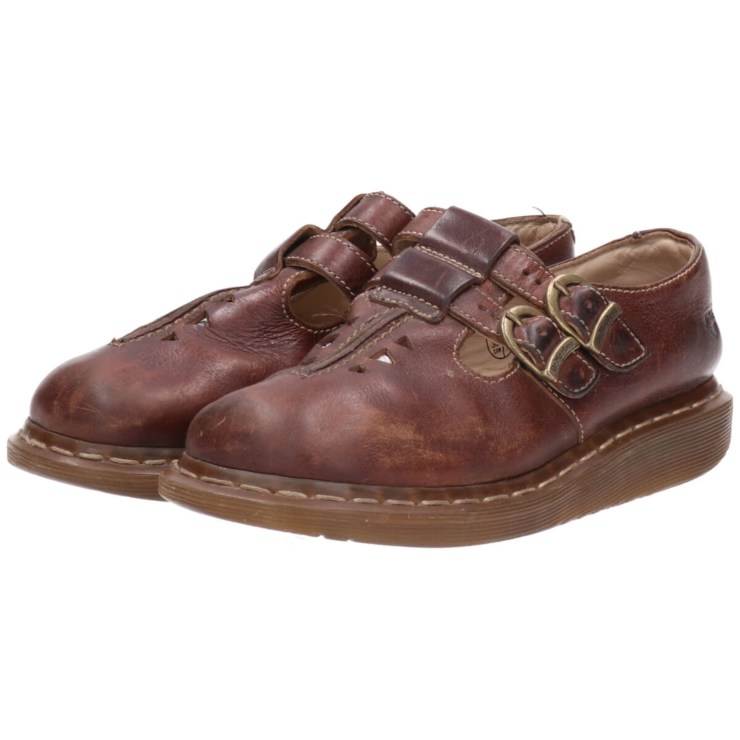 Dr.Martens(ドクターマーチン)の古着 ドクターマーチン Dr.Martens ストラップシューズ UK6 レディース24.5cm /saa009560 レディースの靴/シューズ(ローファー/革靴)の商品写真