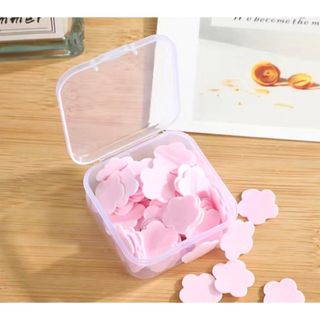 【新品】紙石鹸シート 9個 (900枚)SOAP《薔薇バラrose》(ボディソープ/石鹸)