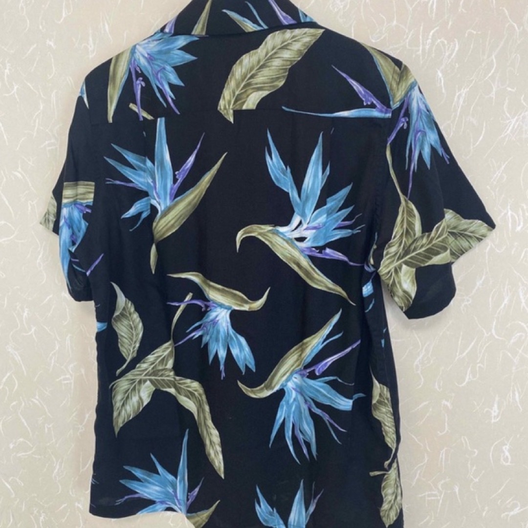 WACKO MARIA(ワコマリア)のワコマリア黒18SS BIRD OF PARADISE アロハ 極楽鳥　XS メンズのトップス(シャツ)の商品写真